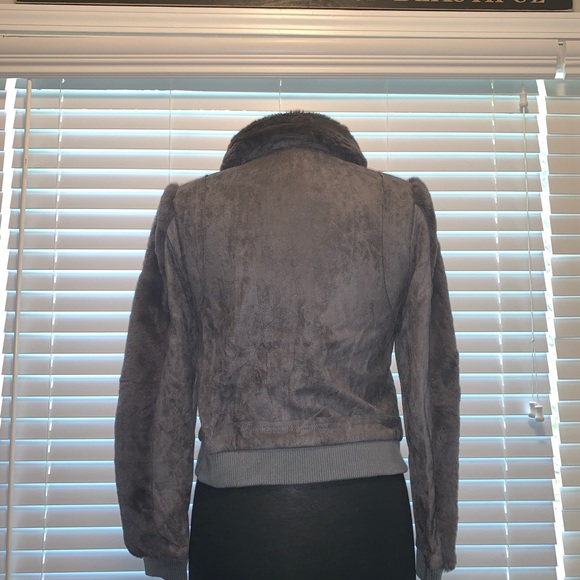 Faux Suede Jacket (Size Up) - Picture 3 of 4